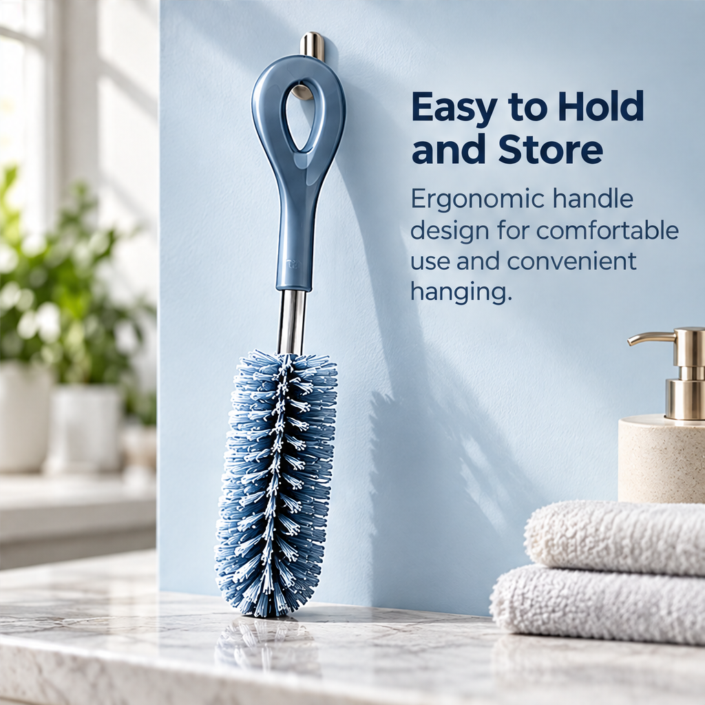 Durable and Flexible Bristles - No Scratching