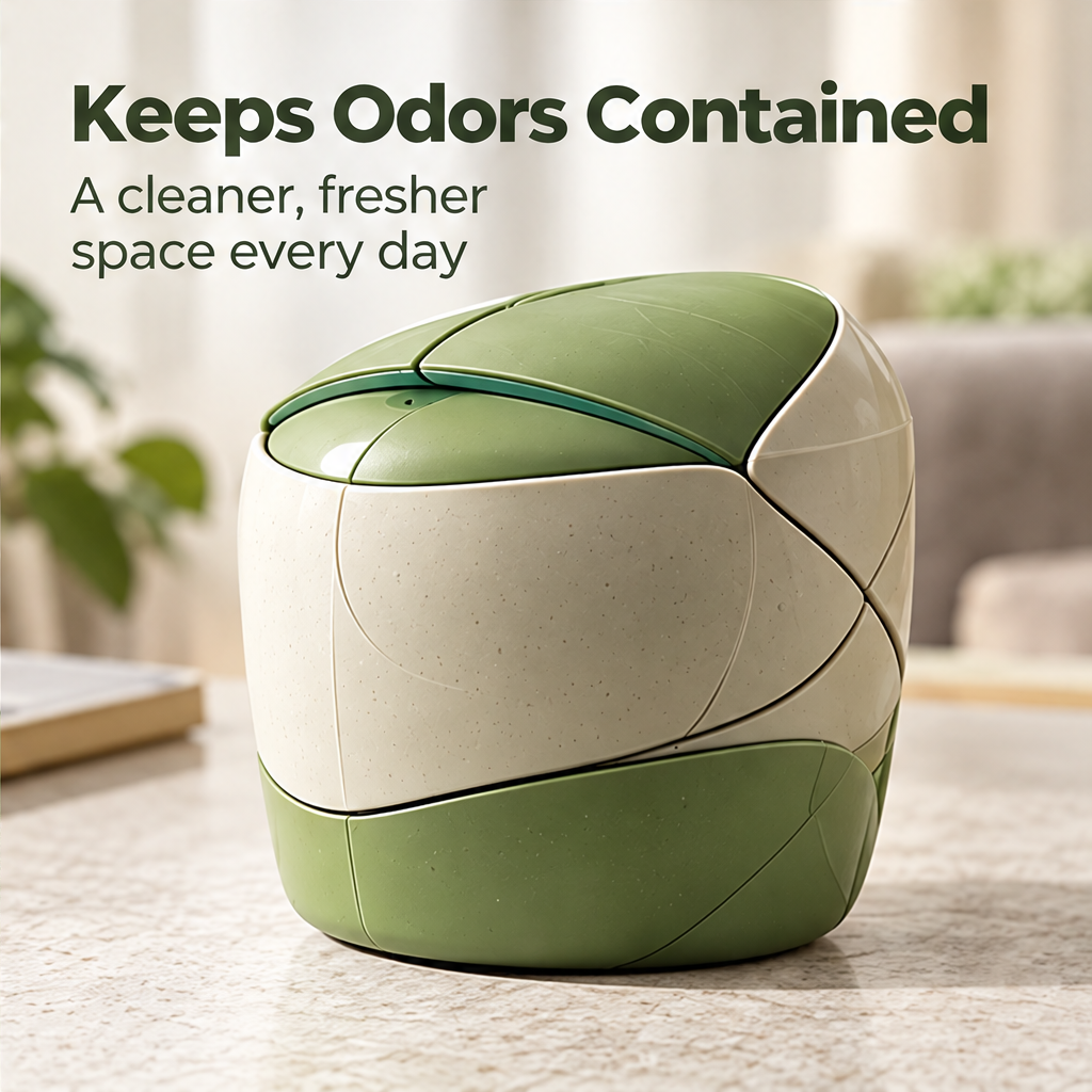 Keeps Odors Contained - A Cleaner Fresher Space Every Day