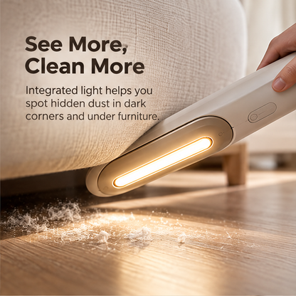 Light Up the Dust Clean Deeper - Built-in Lighting