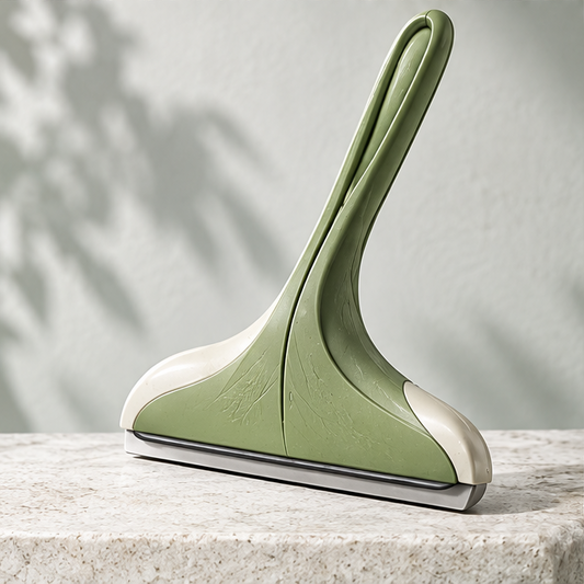 GEXLOMY Leaf Design Window Squeegee - Clean Product Shot
