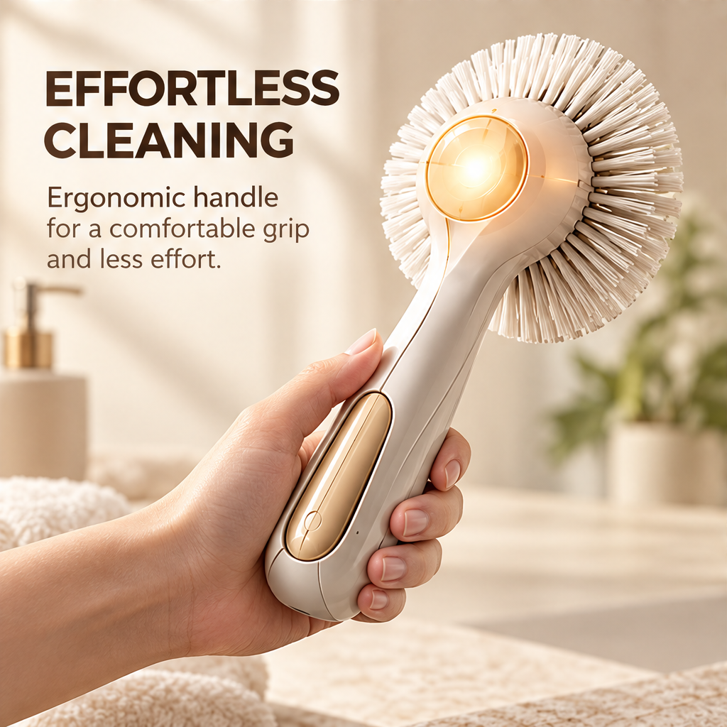 Reach Every Angle - Round Flexible Brush Head