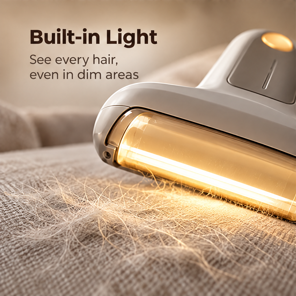 Powerful Hair Pickup - Captures Pet Hair Dust and Lint